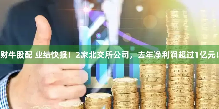 财牛股配 业绩快报！2家北交所公司，去年净利润超过1亿元！