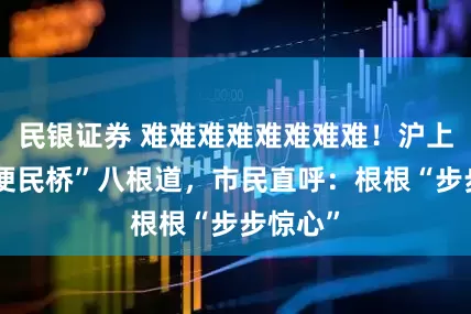 民银证券 难难难难难难难难！沪上这座“便民桥”八根道，市民直呼：根根“步步惊心”